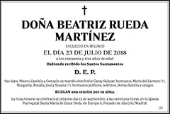 Beatriz Rueda Martínez